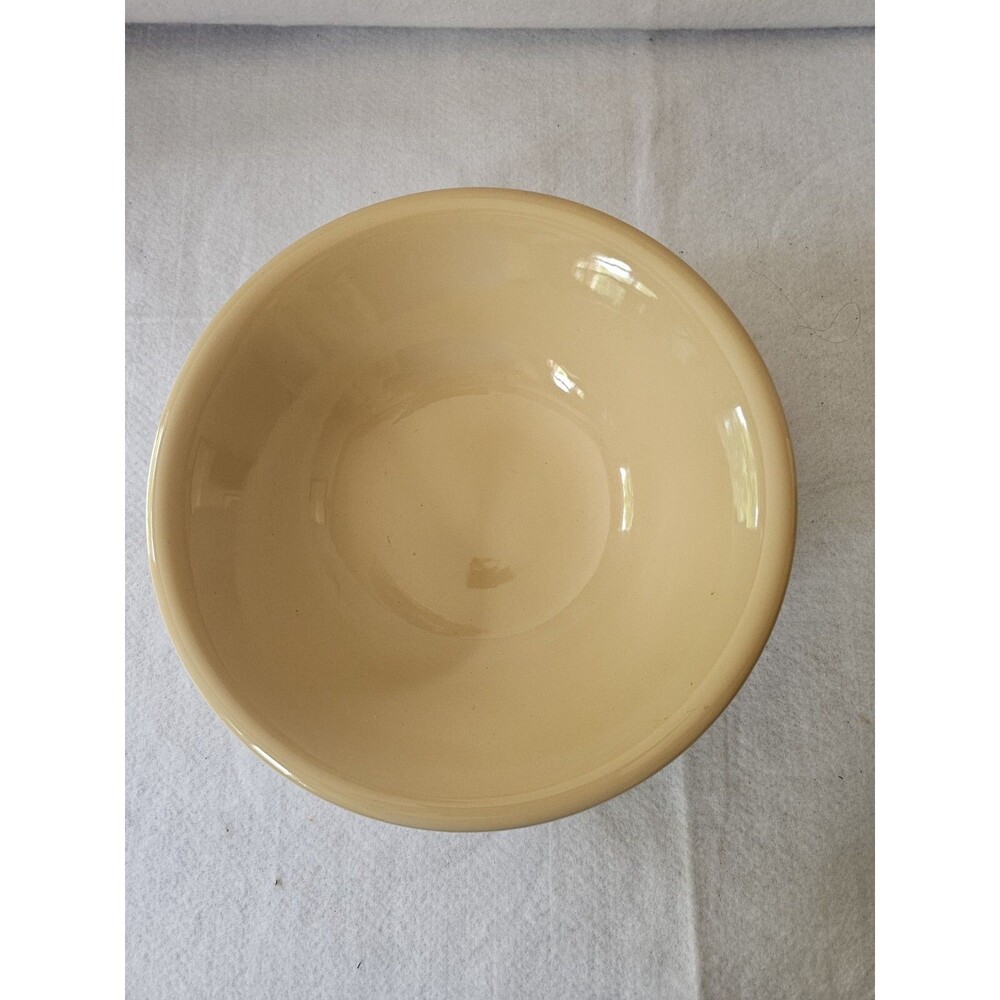 Anchor Serving Bowl Dinnerware Stoneware Mustard Yellow 48 ounce Serving Bowl